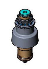 T&S Brass 238A-PA Pivot Action Metering Cartridge w/ Retaining Nut