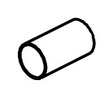 Chicago 2500-018JKNF Small Tube For 2500 TempShield Fitting