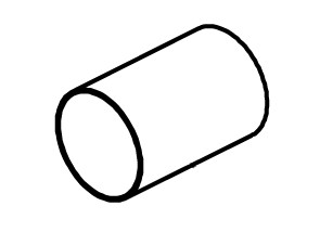 Chicago 2500-019JKNF Large Tube For 2500 TempShield Fitting