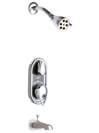 Chicago 2500-600CP Tub & Shower Fitting