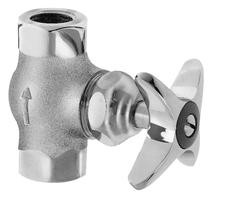 Fisher 17639 1/2" Female Exposed Shut-Off Valve