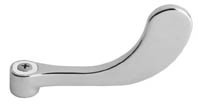 Chicago 317-PLJKCP 4" Wristblade Handle w/ Plain Index Button