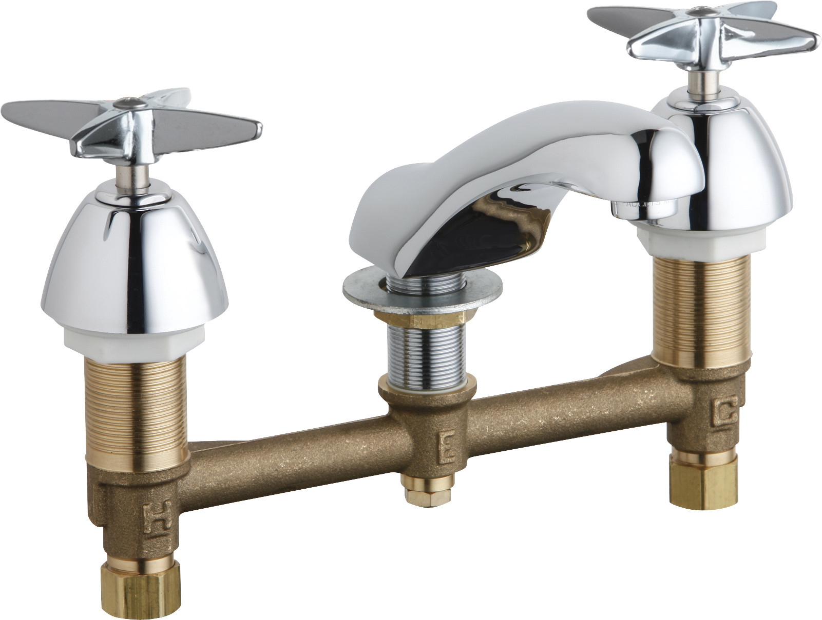 Chicago 404-633ABCP Concealed Hot and Cold Water Sink Faucet