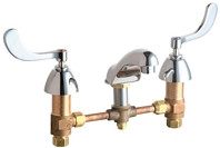 Chicago 404-VE2805-317ABCP Concealed Hot and Cold Water Sink Faucet