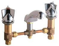 Chicago 404-VE2805-950ABCP Concealed Hot and Cold Water Sink Faucet