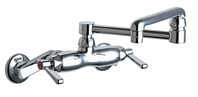 Chicago 445-DJ18E35ABCP Hot and Cold Water Sink Faucet