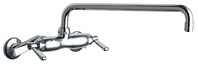 Chicago 445-L15E35ABCP Hot and Cold Water Sink Faucet