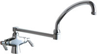 Chicago 50-DJ21ABCP Hot and Cold Water Mixing Sink Faucet