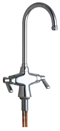 Chicago 50-E1ABCP Hot and Cold Water Mixing Sink Faucet