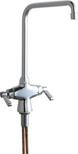 Chicago 50-HA8ABCP Hot and Cold Water Mixing Sink Faucet