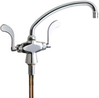 Chicago 50-L9-317XKABCP Hot and Cold Water Mixing Sink Faucet