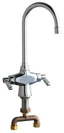 Chicago 50-TXKABCP Hot and Cold Water Mixing Sink Faucet