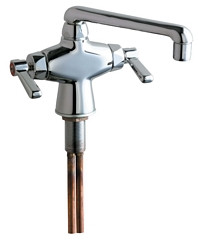 Chicago 51-XKABCP Hot and Cold Water Mixing Sink Faucet