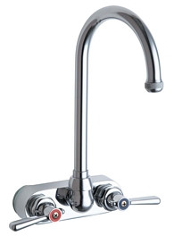 Chicago 521-GN2AE1ABCP Hot and Cold Water Sink Faucet