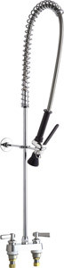 Chicago 526-919SLXKCABCP Deck Mounted Pre-Rinse Fitting