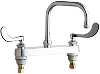 Chicago 527-317ABCP Hot and Cold Water Sink Faucet
