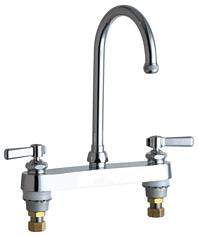 Chicago 527-GN2AE1ABCP Hot and Cold Water Sink Faucet