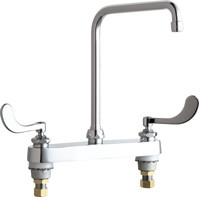 Chicago 527-HA8-317ABCP Hot and Cold Water Sink Faucet