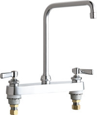 Chicago 527-HA8ABCP Hot and Cold Water Sink Faucet