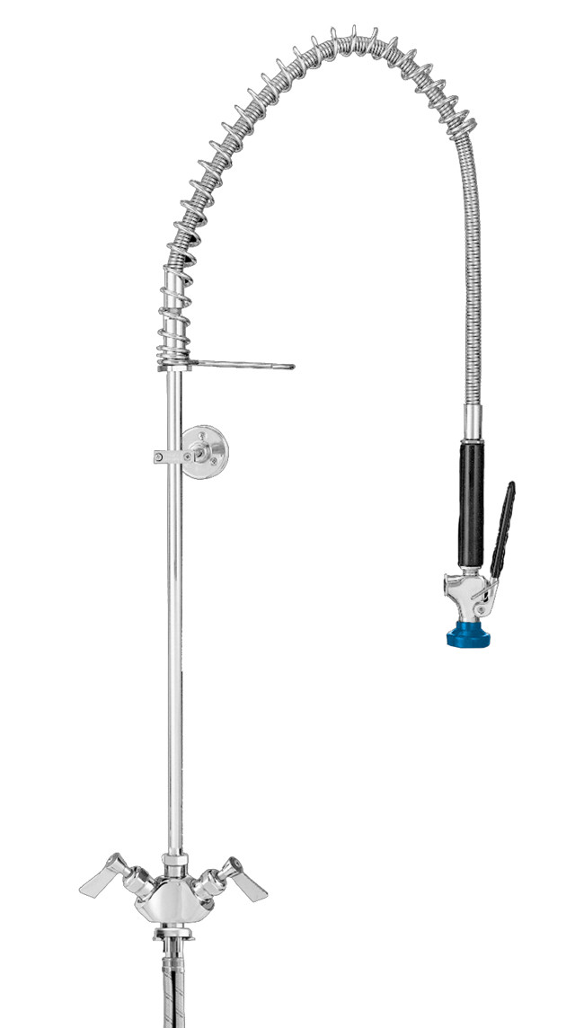 Fisher 53007 Stainless Steel Pre-Rinse Unit - Lead Free