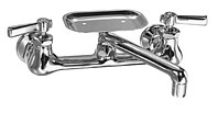 Chicago 540-ABCP Hot and Cold Water Sink Faucet with Soap Dish