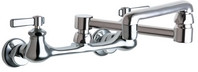 Chicago 540-LDDJ13ABCP Hot and Cold Water Sink Faucet