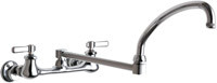 Chicago 540-LDDJ21ABCP Hot and Cold Water Sink Faucet