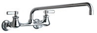 Chicago 540-LDL15ABCP Hot and Cold Water Sink Faucet