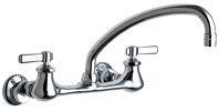 Chicago 540-LDL9E35ABCP Hot and Cold Water Sink Faucet