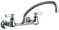 Chicago 540-LDL9XKABCP Hot and Cold Water Sink Faucet