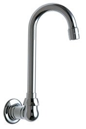 Chicago 629-E35ABCP Remote Rigid/Swing Gooseneck Spout