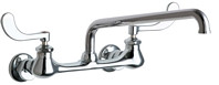 Chicago 631-L12ABCP Hot and Cold Water Sink Faucet