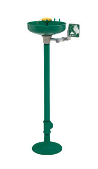 Haws 7271CRP AXION MSR Corrosion-Resistant Pedestal-Mounted Eye/Face Wash