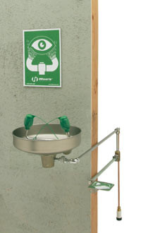 Haws 7433FP Freeze-Resistant Wall-Mounted Eye/Face Wash
