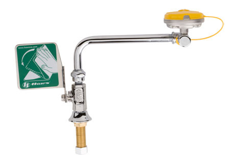 Haws 7612LH Swing Away Deck-Mounted Eyewash (Left Hand)