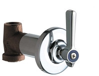 Chicago 770-369COLDABCP Cold Water Concealed Straight Valve