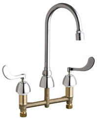 Chicago 786-E29VPXKABCP Concealed Hot and Cold Water Sink Faucet