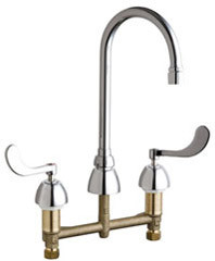 Chicago 786-E3VPAABCP Concealed Hot and Cold Water Sink Faucet