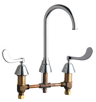 Chicago 786-GN8AFCABCP Concealed Hot and Cold Water Sink Faucet