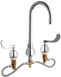Chicago 786-HGN2AE29-317AB Concealed Hot and Cold Water Sink Faucet