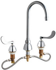 Chicago 786-HGN2AE3XKAB Concealed Hot and Cold Water Sink Faucet