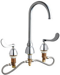 Chicago 786-HGN2FC-317AB Concealed Hot and Cold Water Sink Faucet