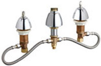 Chicago 786-HLESHAB Concealed Hot and Cold Water Sink Faucet
