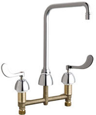 Chicago 786-HR8AE3V317AB Concealed Hot and Cold Water Sink Faucet