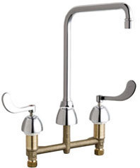 Chicago 786-HR8E35V317XKAB Concealed Hot and Cold Water Sink Faucet