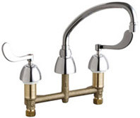 Chicago 786-LR9E3V317XKAB Concealed Hot and Cold Water Sink Faucet