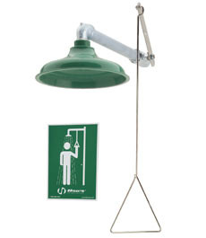 Haws 8122 Drench Shower with AXION MSR Showerhead