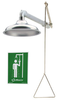 Haws 8123 Drench Shower (with Stainless Steel Showerhead)