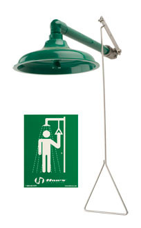 Haws 8130 Drench Shower with AXION MSR Showerhead