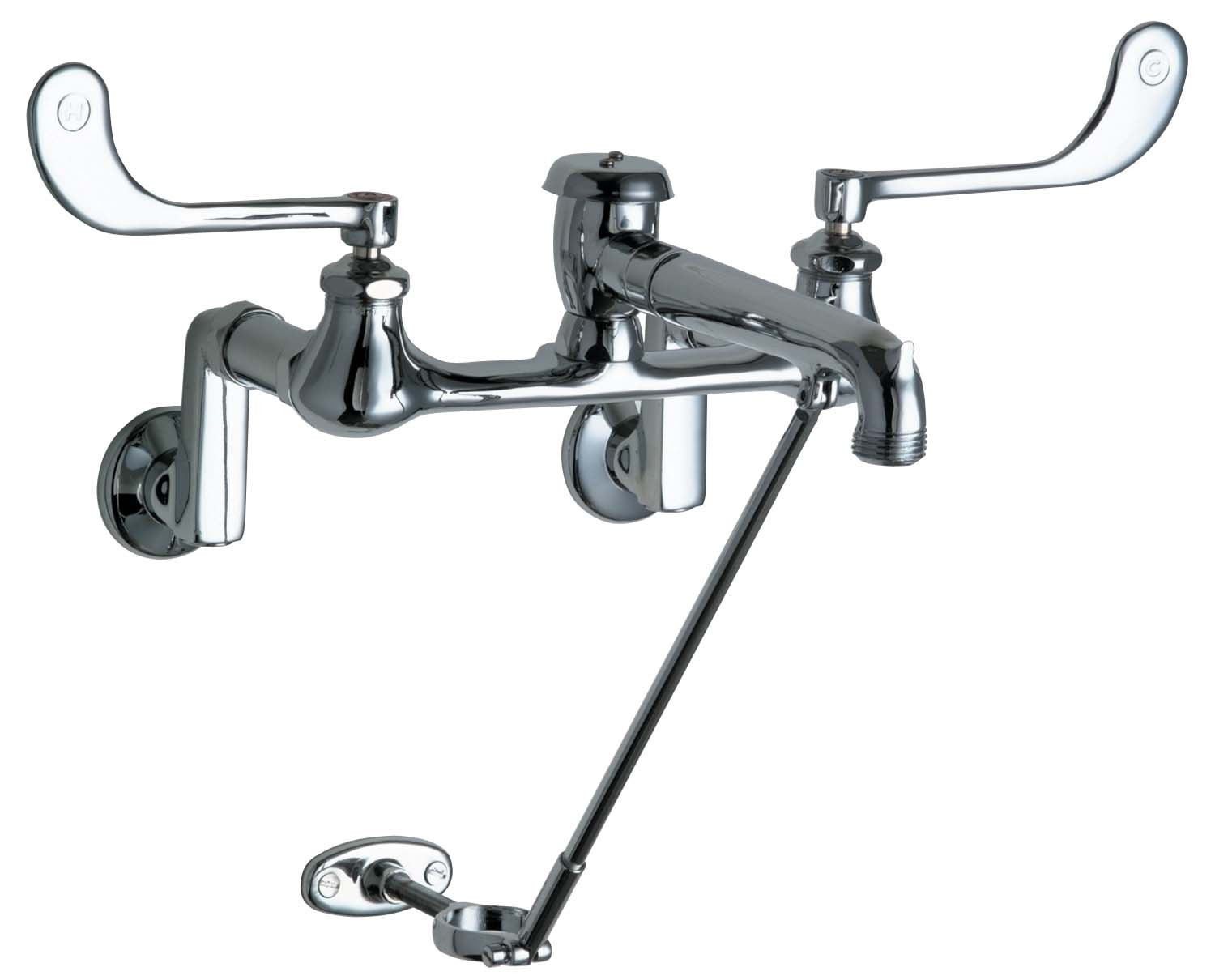 Chicago 814-VBCP Wall Mount Faucet